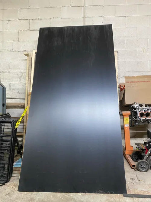 Durable Black PVC Sheet ready for crafting, cutting, and DIY projects.