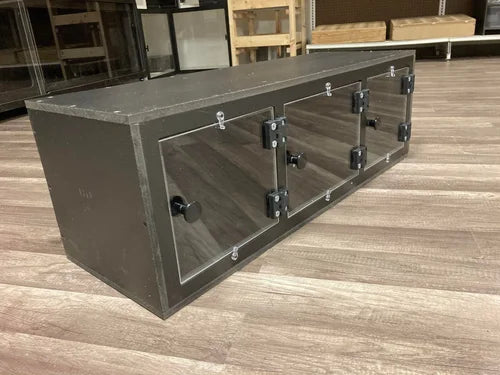 Triple Bioactive PVC Reptile Enclosure | 36" Long Stacked Habitat System