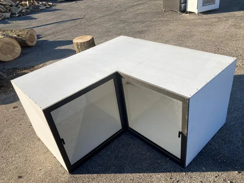 48" Corner Series Bioactive PVC Reptile Enclosure