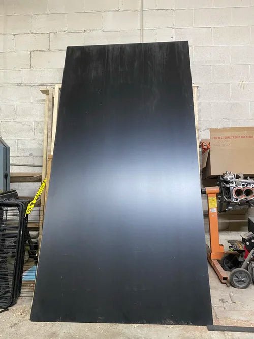 Black PVC Sheet 4x8ft – 12mm Thick Rigid Plastic Board - Stumps Custom Wood