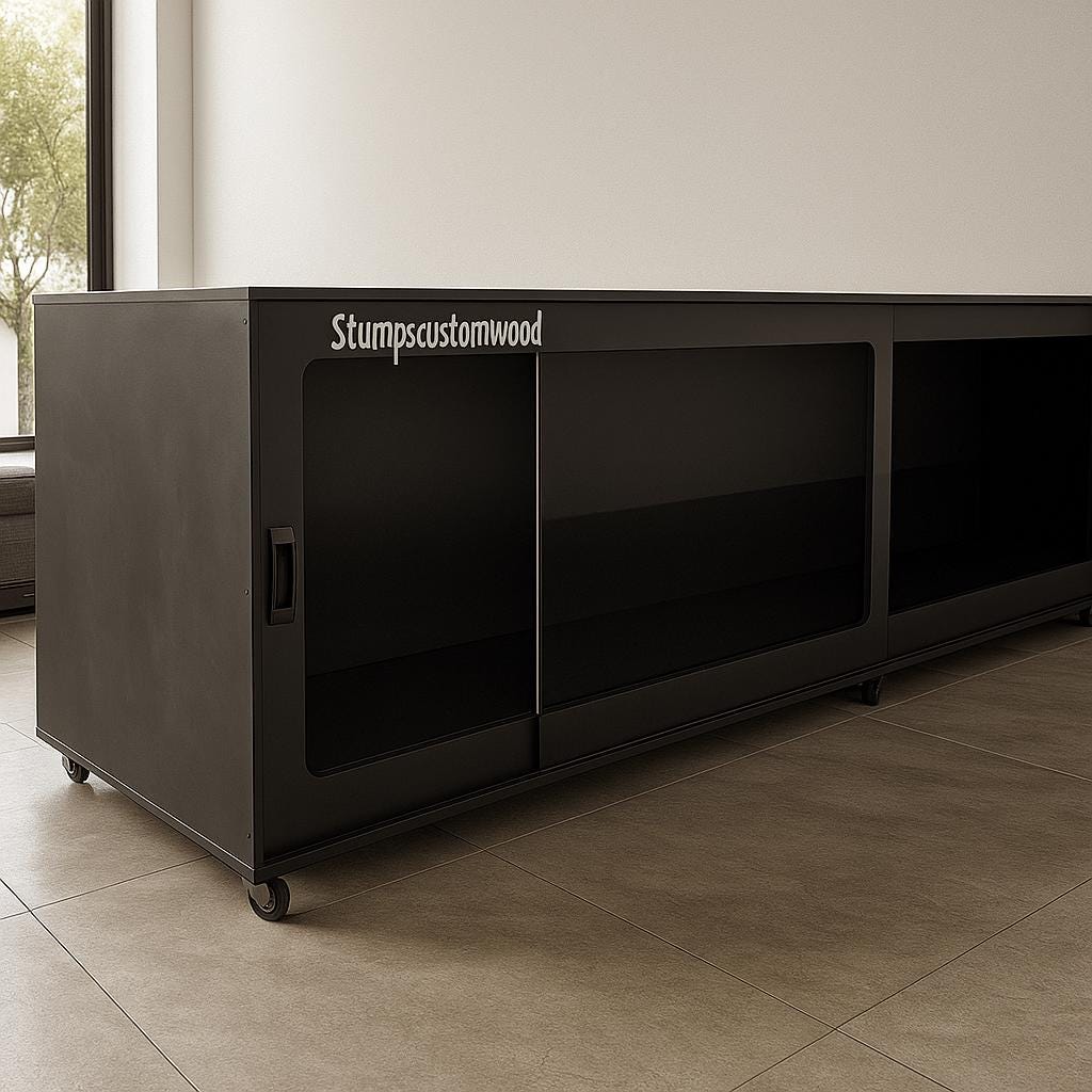 Bulk 72" Black PVC Reptile Enclosure (20 units) - Stumps Custom Wood