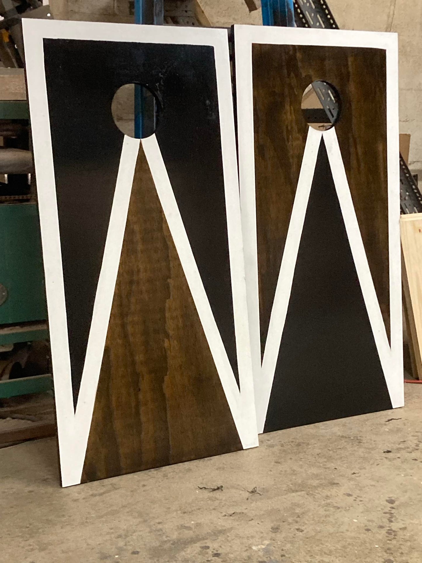 Cornhole Boards 2x4 Style | American Made Regulation Game Set with Bags
