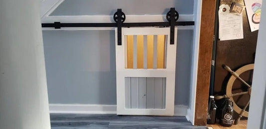 handmade wooden safety gate | Handmade Wooden Safety Gate - Stumps Custom Wood