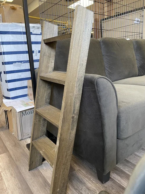 Blanket & Planter Holder | Leaning Ladder Blanket Rack & Towel Shelf