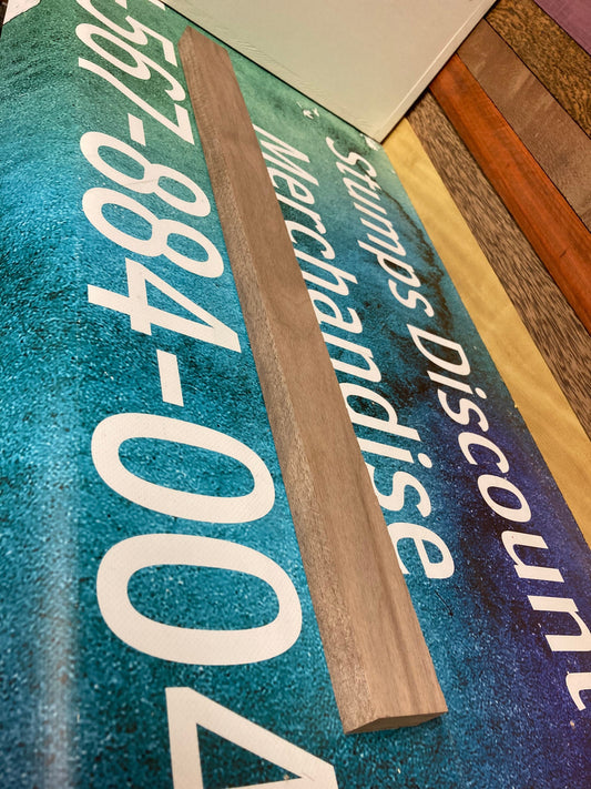 Single Walnut Cutting Board Blanks – Kiln-Dried Hardwood Strips – S2S Sanded Craft & Woodworking Stock – Multiple Lengths