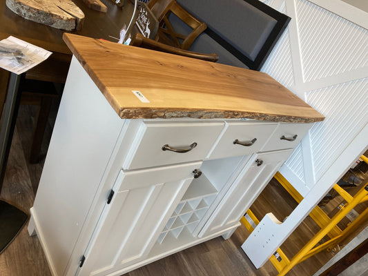 Custom Live Edge Wood Island Top: Kitchen Butcher Block