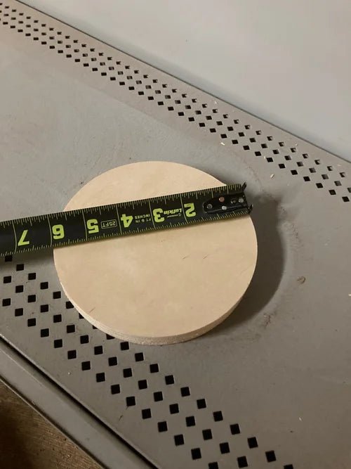 Round Plywood Cut Out | ½” Thick Birch Craft Wood - Stumps Custom Wood