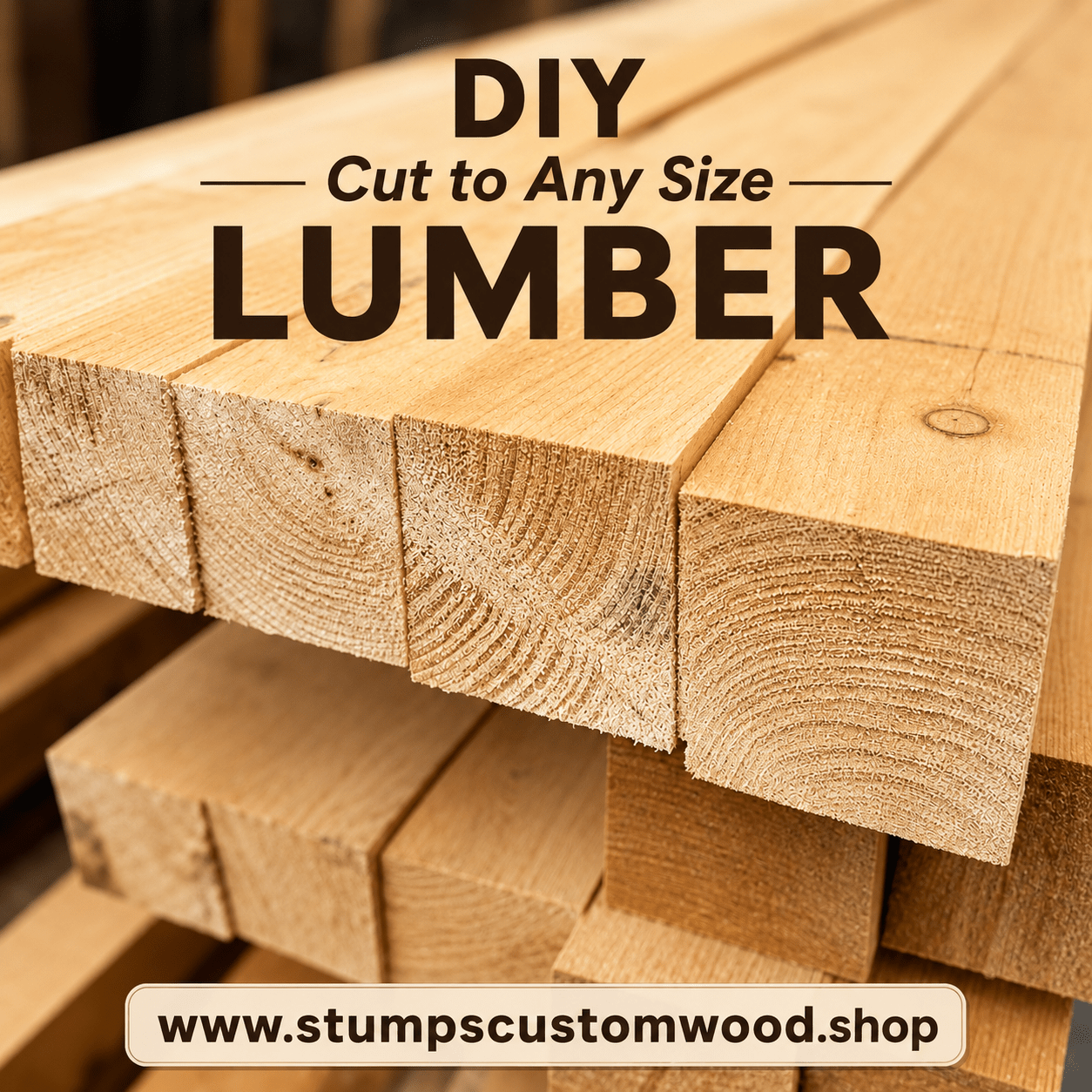 Custom Cut Lumber for DIY Projects - Your Perfect Solution – Stumps ...