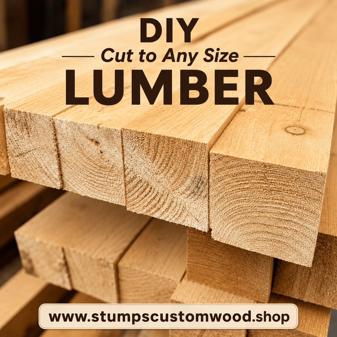 Lumber (Cut To Size) - Stumps Custom Wood