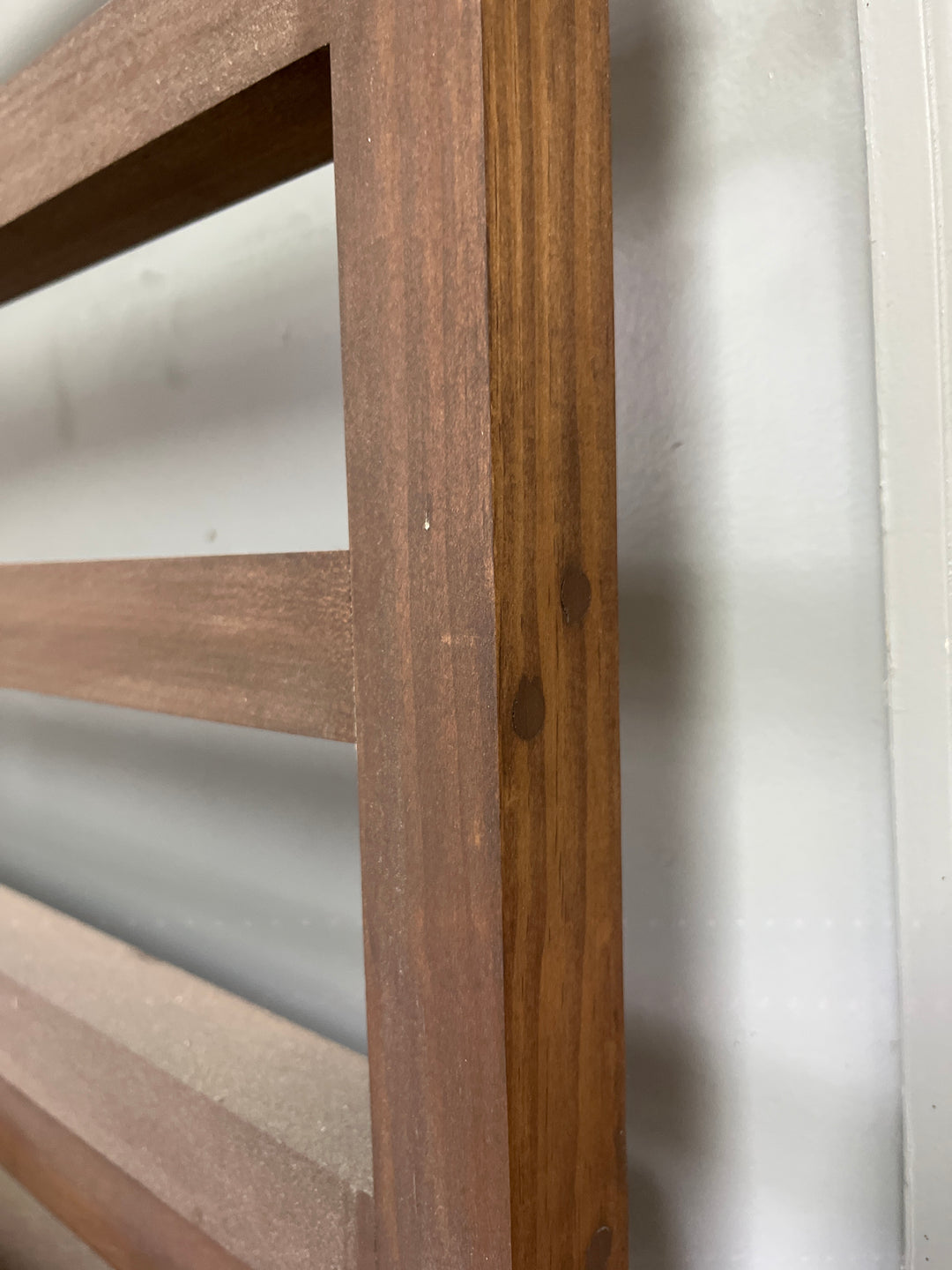 Dark Walnut  Sliding Pocket Gate 43” wide x 36”tall (Clearance)