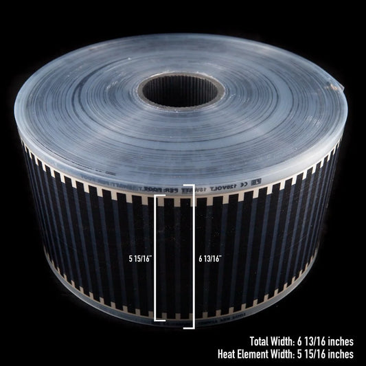 6" Flexwatt Reptile Heat Tape – 9W/ft | Flame Retardant Coated