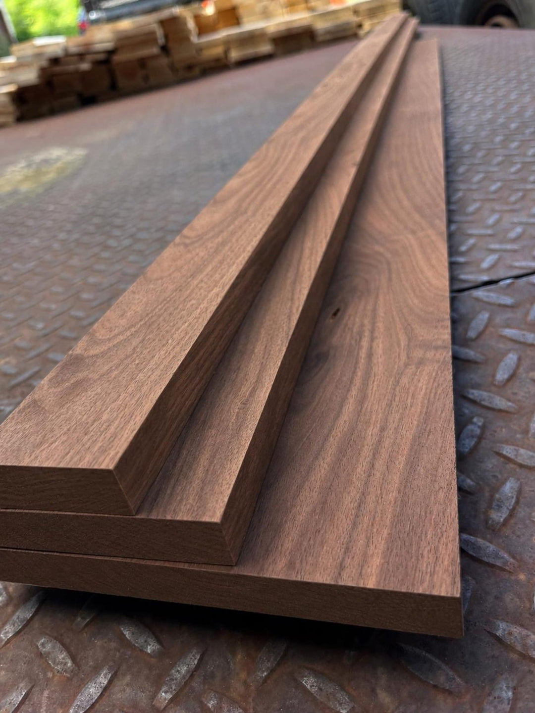 1” Black Walnut Boards Cut To Any Size, Kiln-Dried S2S Lumber - Stumps Custom Wood