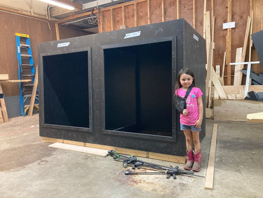 10ft bioactive PVC reptile enclosure - Stumps Custom Wood