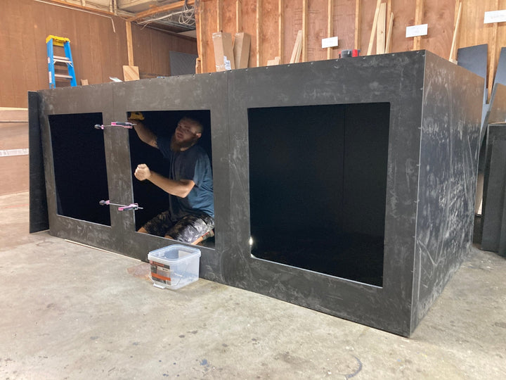 10ft bioactive PVC reptile enclosure - Stumps Custom Wood