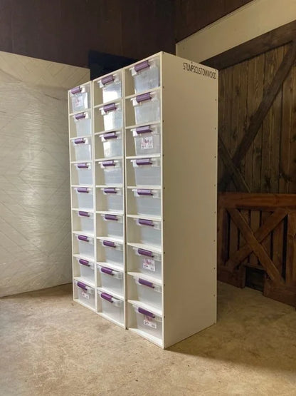 16qt Reptile Snake Rack Shelf | PVC Hatchling Rack System