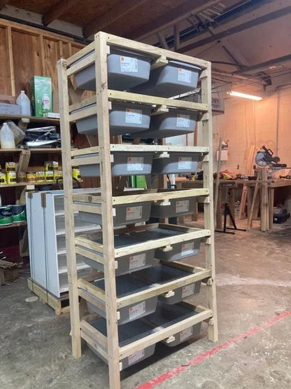 Mouse & ASF Rodent Breeding Rack | Rolling Maternity Rack