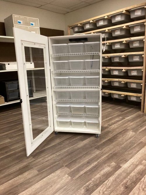 48 Reptile Egg Incubator | 18 - Slot Clutch Capacity - Stumps Custom Wood