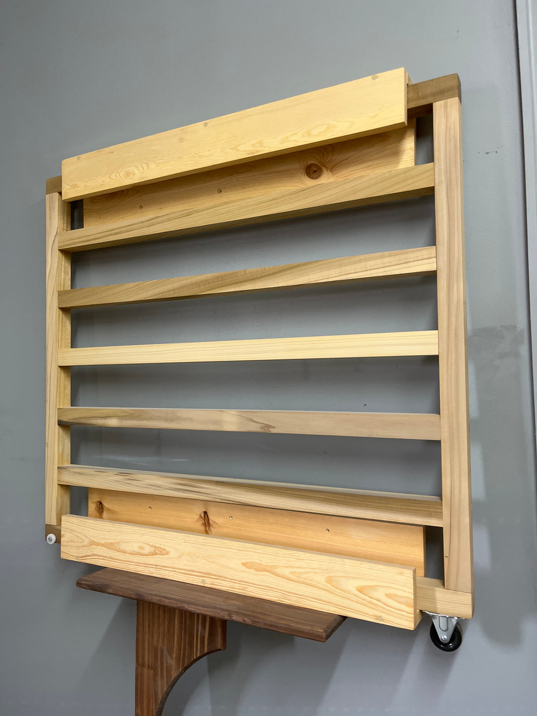 Natural Sliding Pocket Gate 36” wide x 36”tall (Clearance)