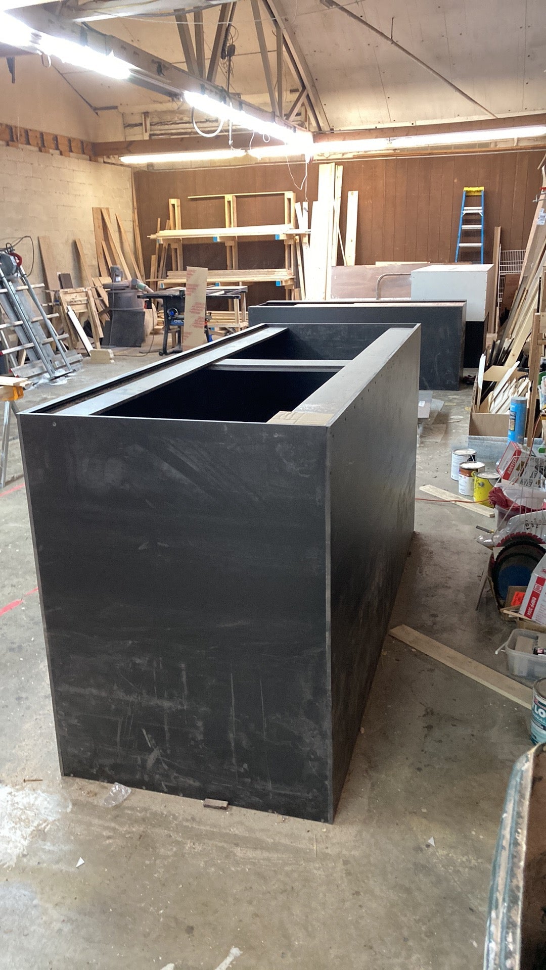 72" Black PVC Reptile Enclosure: Bioactive Habitat for Pythons - Stumps Custom Wood