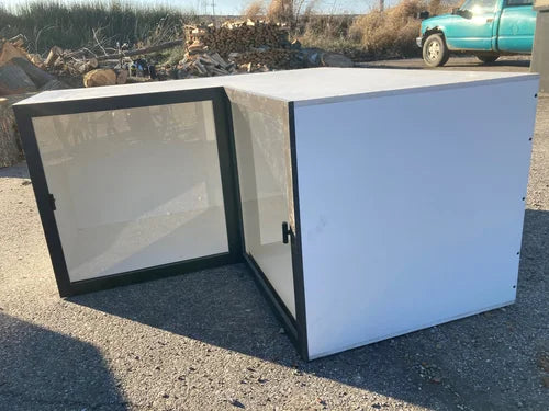 48" Corner Series Bioactive PVC Reptile Enclosure