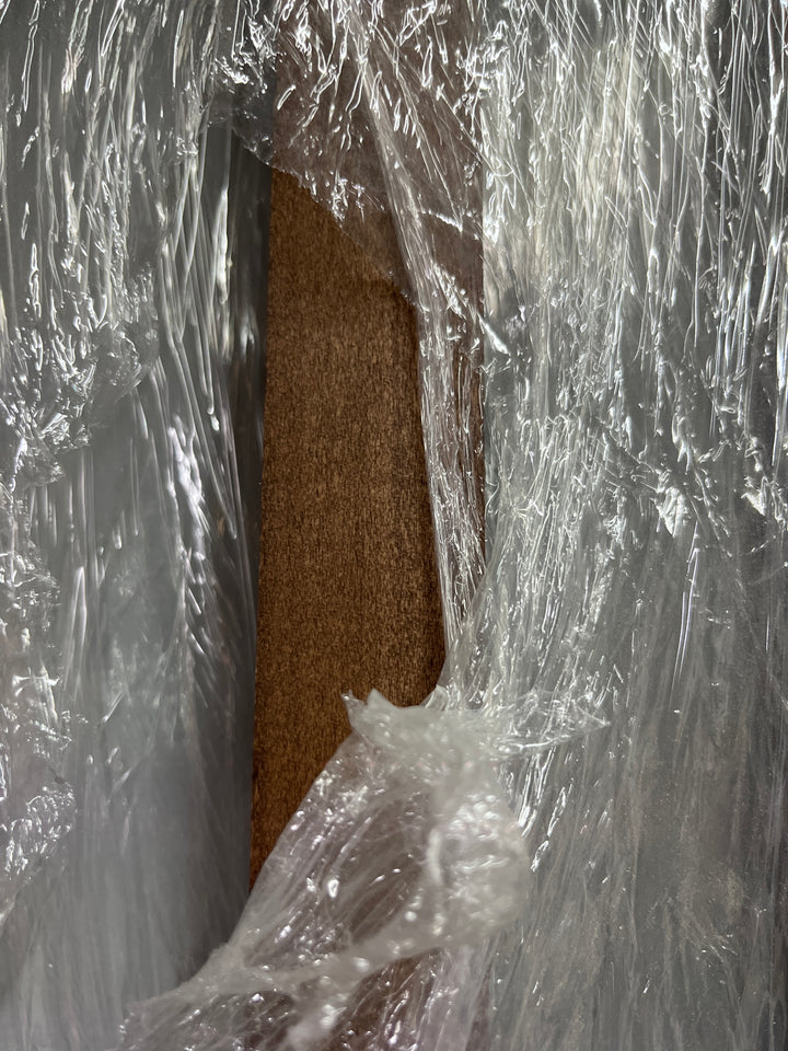 Dark Walnut Sliding Pocket Gate 39” wide x 36”tall (Clearance)