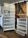 15qt Clear Reptile Rack Tubs with Lids – Juvenile Snake Bin