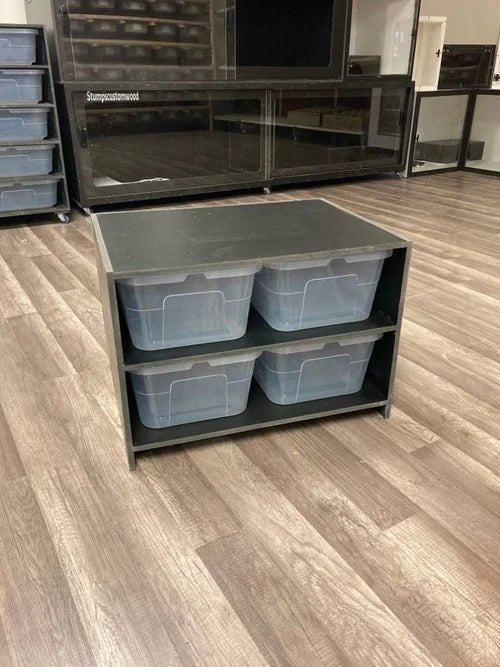 Arboreal 15qt Reptile Snake Rack | Heated PVC Enclosure System - Stumps Custom Wood