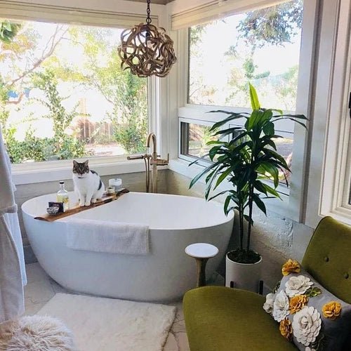 Barky Walnut Bathtub Tray | Handmade Live Edge Bath Board - Stumps Custom Wood