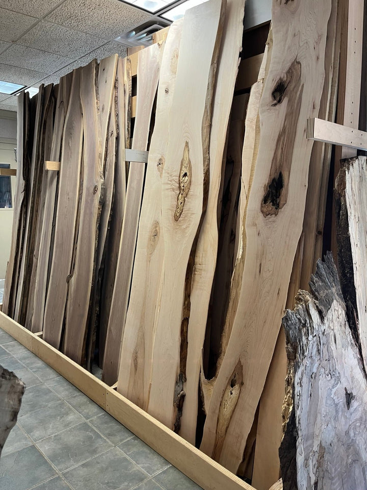 Black Walnut Live Edge Slab: DIY Charcuterie Board &amp; Epoxy Tabletop - Stumps Custom Wood