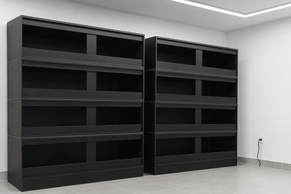 Bulk 72" Black PVC Reptile Enclosure (20 units) - Stumps Custom Wood