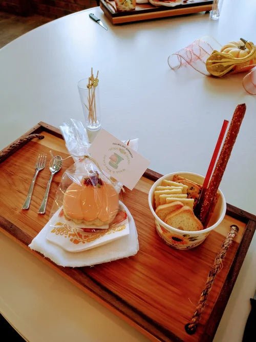 Charcuterie Meat &amp; Cheese Board | Handmade Serving Tray - Stumps Custom Wood