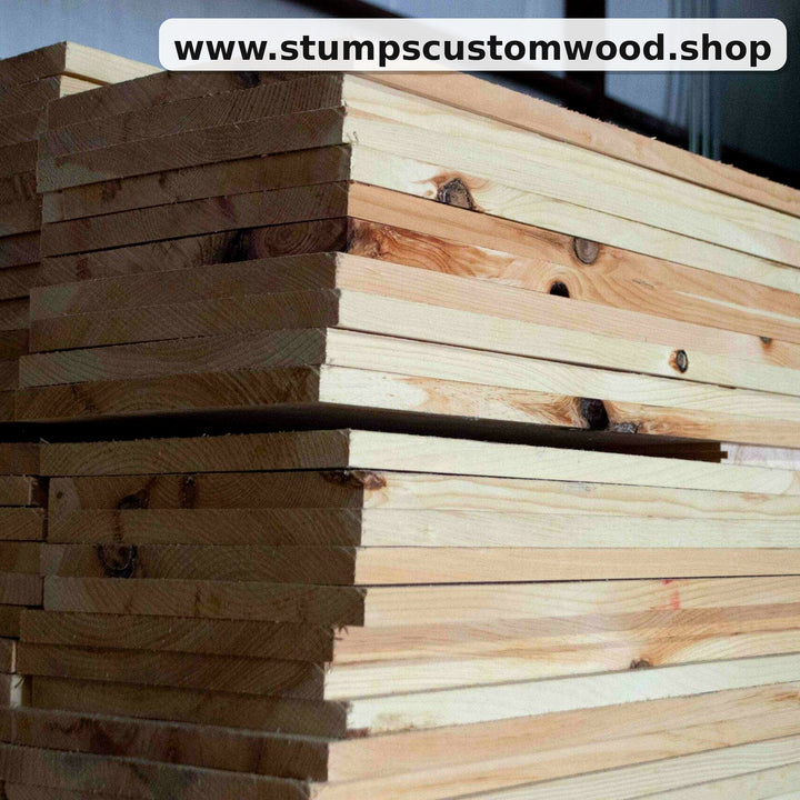 Custom 1x12 Pine Board Cut to Length - Stumps Custom Wood