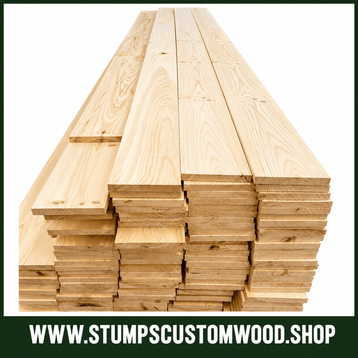 Custom 1x8 Pine Board Cut to Length - Stumps Custom Wood