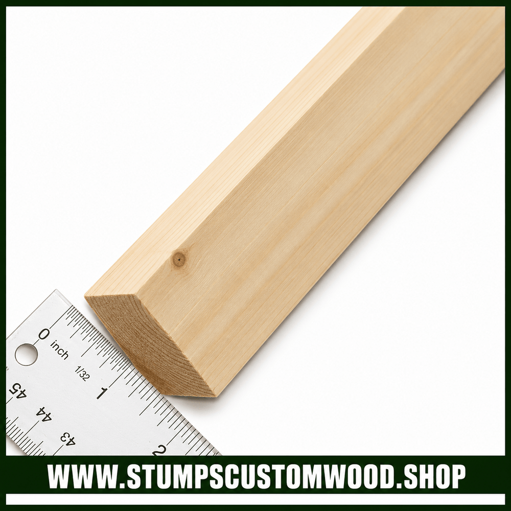 Custom 2x2 Pine Board Cut to Length - Stumps Custom Wood