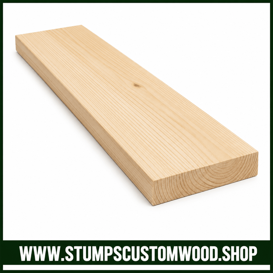 Custom 2x8 Pine Lumber Cut to Length - Stumps Custom Wood