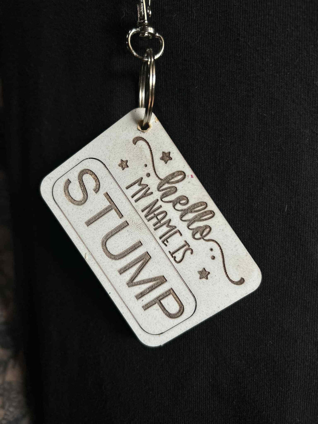 custom colored backpack name tags – The Ultimate Back - to - School - Stumps Custom Wood