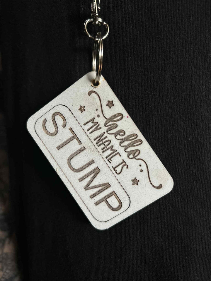 custom colored backpack name tags – The Ultimate Back - to - School - Stumps Custom Wood