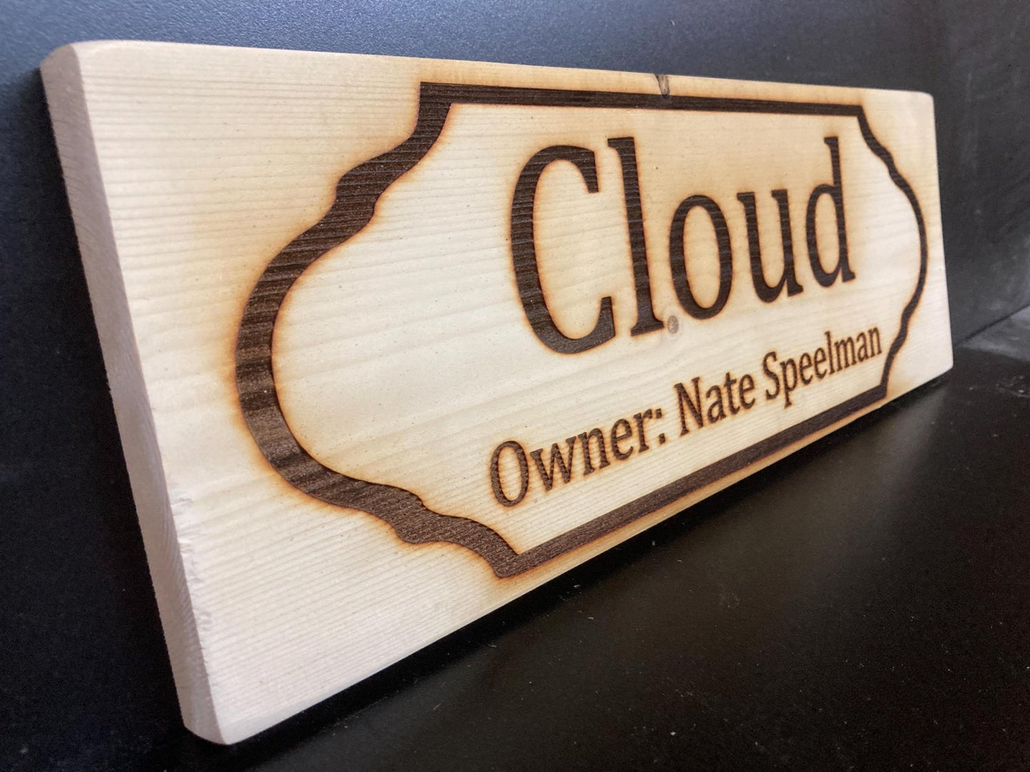 Custom Horse Stall Name Sign: Personalized Rustic Barn Plaque - Stumps Custom Wood