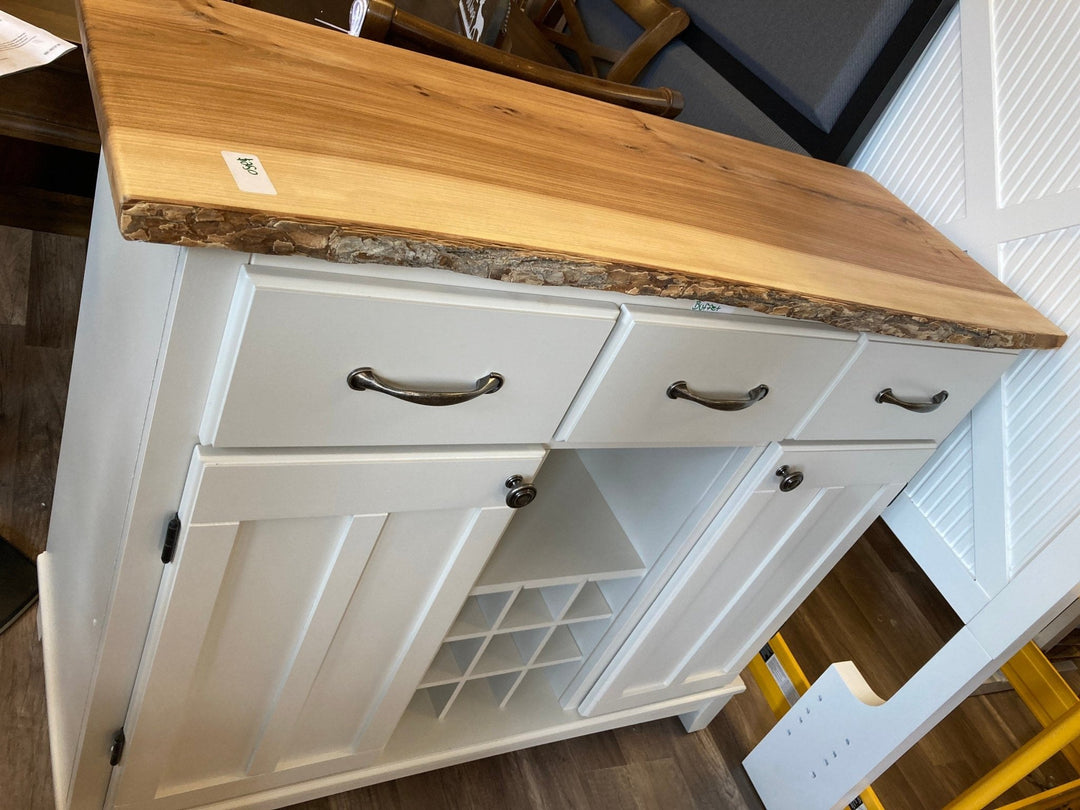 Custom Live Edge Wood Island Top: Kitchen Butcher Block - Stumps Custom Wood