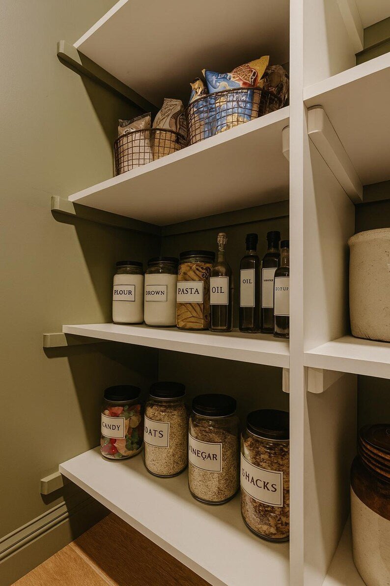 custom white melamine shelves Cut to Order: 3/4" Thick Particleboard - Stumps Custom Wood