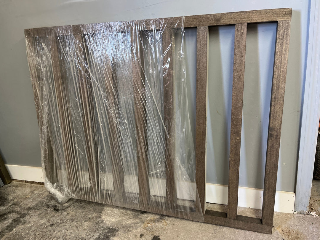 Ebony Sliding Pocket Gate 43” wide x 36.5 tall (Clearance) - Stumps Custom Wood