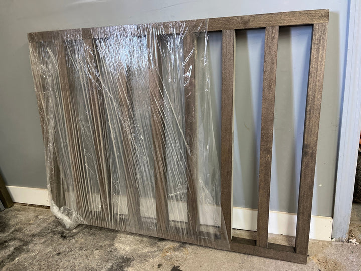 Ebony Sliding Pocket Gate 43” wide x 36.5 tall (Clearance) - Stumps Custom Wood