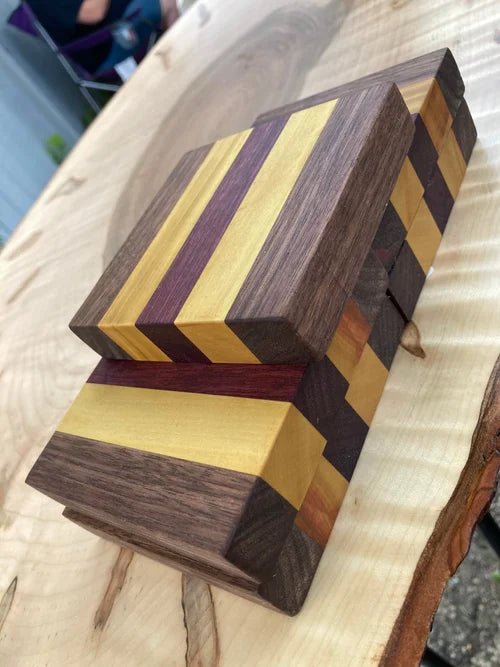 Exotic Wood Coasters | Handmade Hardwood Drink Coaster Set - Stumps Custom Wood