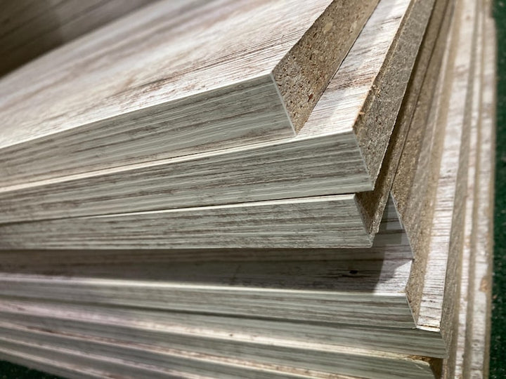 Farmhouse White Barnwood Tone Shelves – 3/4” Custom Cut Boards - Stumps Custom Wood