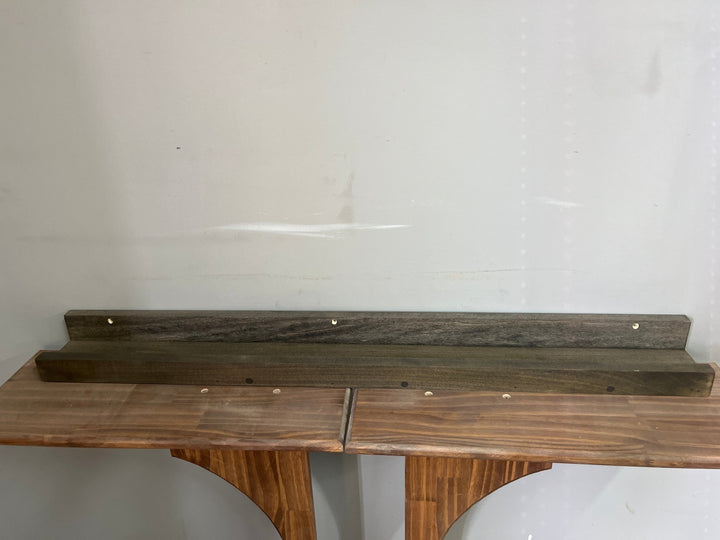 Floating Picture Ledge 36” Stained Ebony (Clearance) - Stumps Custom Wood