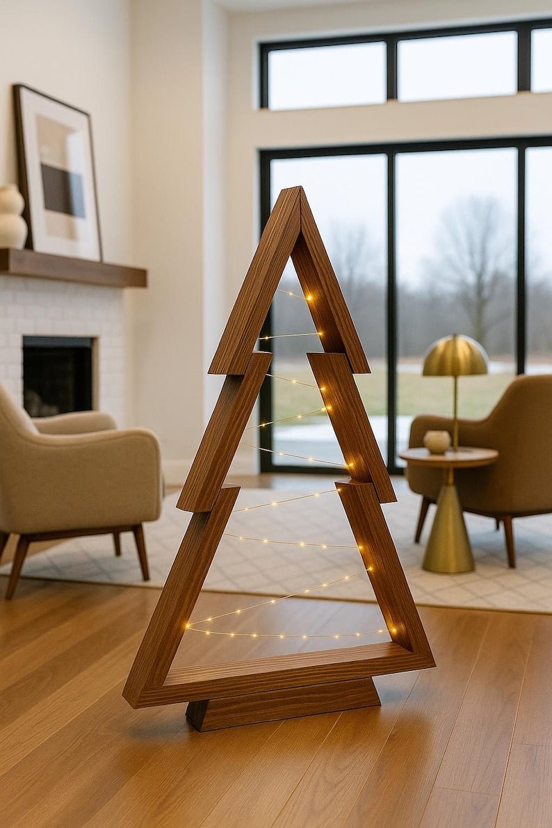 handmade rustic christmas tree – Handmade Wooden Holiday Decor - Stumps Custom Wood
