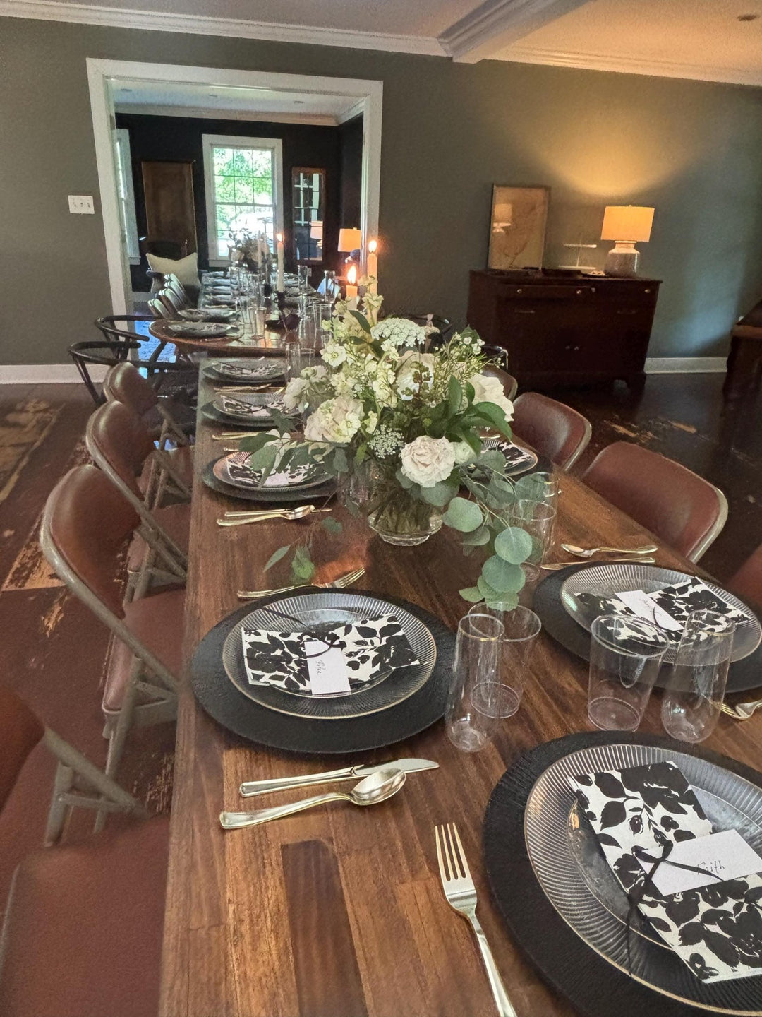 Handmade Rustic Wood Folding Table Cover: Custom Event Table Topper - Stumps Custom Wood