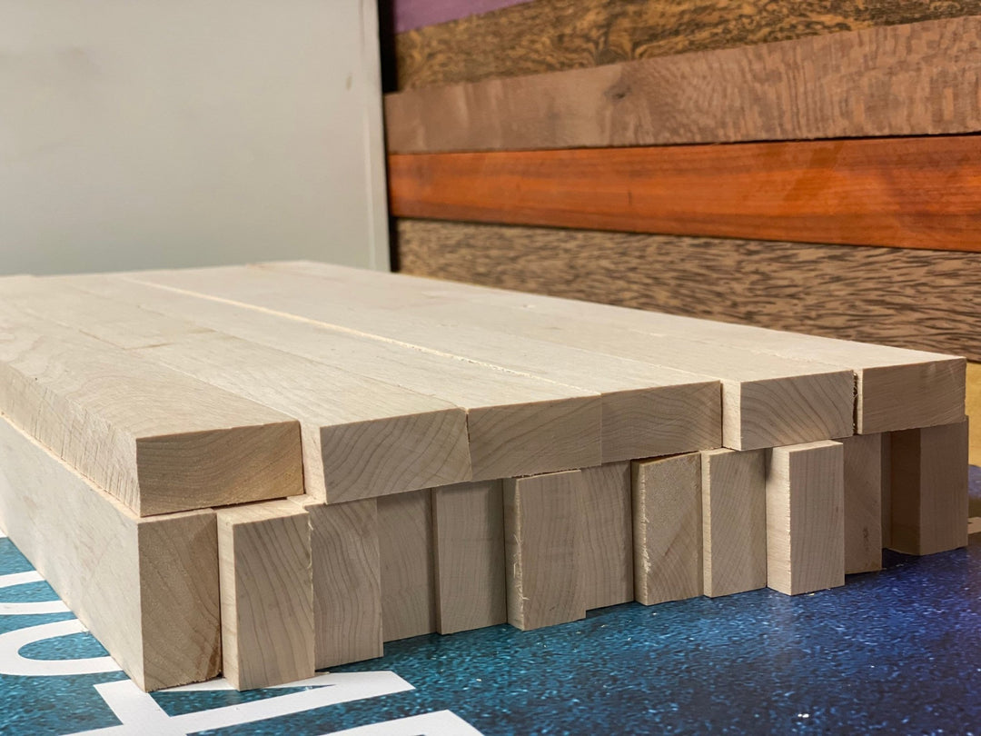 Hard Maple Cutting Board Blanks: Kiln - Dried DIY Woodworking Supplies - Stumps Custom Wood