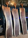 Giant Charcuterie Cutting Board – Live Edge Black Walnut Serving Board