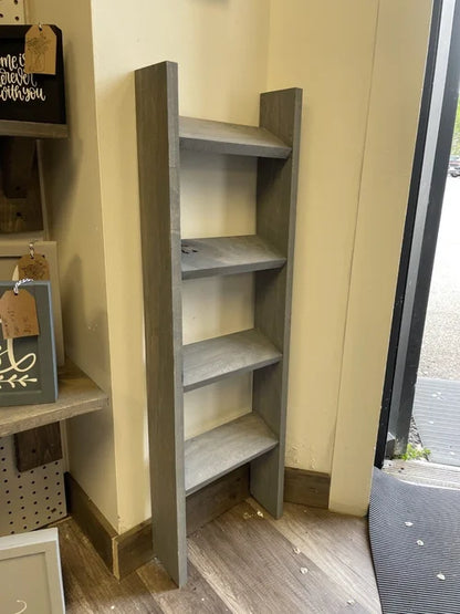 Blanket & Planter Holder | Leaning Ladder Blanket Rack & Towel Shelf